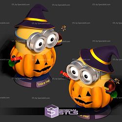 Halloween Bob Minion 3D Print Files