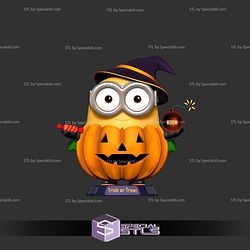 Halloween Bob Minion 3D Print Files