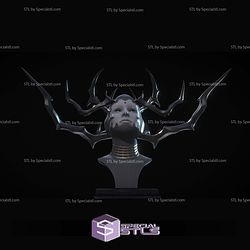 Hela Bust 3D Print Files