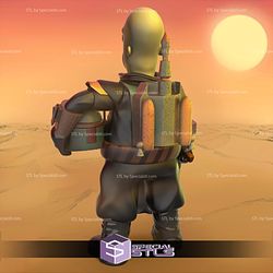 Homer Boba Fett Simpson 3D Print Files