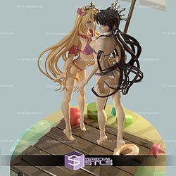 Ishtar And Ereshkigal Beach Day 3D Print Files