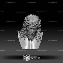 Jesus Bust 3D Print Files