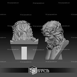 Jesus Bust 3D Print Files