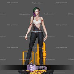 Judy Alvarez Cyperpunk Basic 3D Print Files