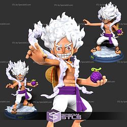 Kid Luffy Gear 5 3D Print Files