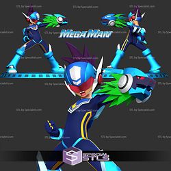 Mega Man Star Force 3D Print Files