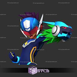 Mega Man Star Force 3D Print Files