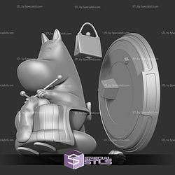 Moominmamma 3D Print Files