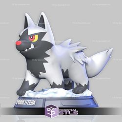 Poochyena Pokemon 3D Print Files