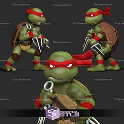 Raphael and Weapon Battle 3D Print Files