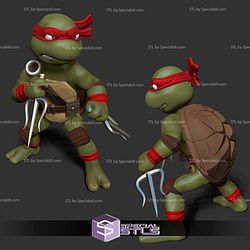 Raphael and Weapon Battle 3D Print Files