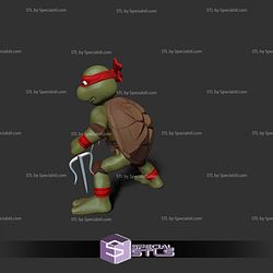 Raphael and Weapon Battle 3D Print Files