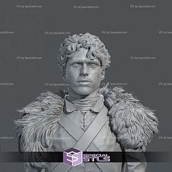 Richard Madden Robb Stark Bust 3D Print Files