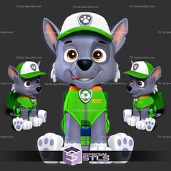 Rocky Paw Patrol 3D Print Files