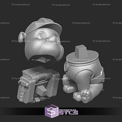 Rubble Paw Patrol V2 3D Print Files