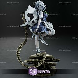 Sakuya Izayoi Touhou 3D Print Files