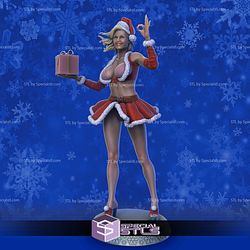 Santa Girl 3D Print Files