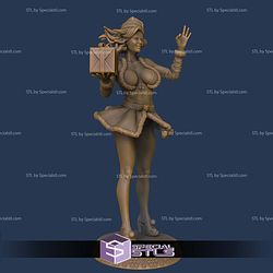 Santa Girl 3D Print Files