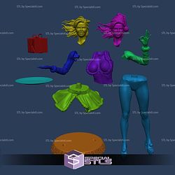 Santa Girl 3D Print Files