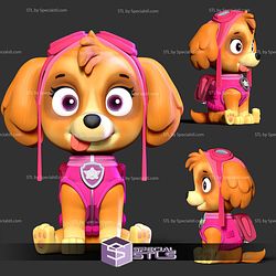 Skye Paw Patrol 3D Print Files