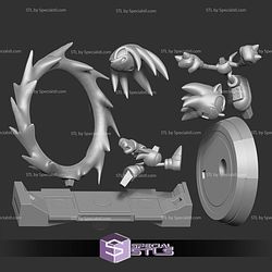 Sonic and Knuckles 3D Print Files