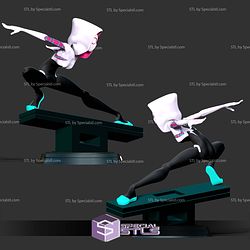 Spider Gwen Action Pose Basic 3D Print Files