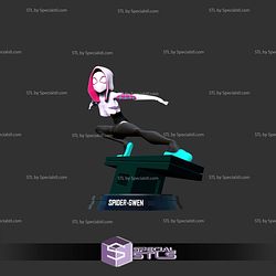 Spider Gwen Action Pose Basic 3D Print Files