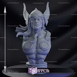 Thor Classic Bust 3D Print Files