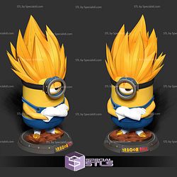 Vegeta Minion 3D Print Files