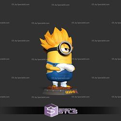 Vegeta Minion 3D Print Files