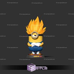 Vegeta Minion 3D Print Files