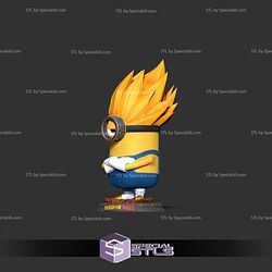 Vegeta Minion 3D Print Files