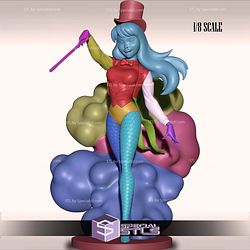 Zatanna Bruce Timm Style 3D Print Files