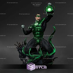 Green Lantern Hal Jordan Normal Suit 3D Print Files