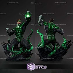 Green Lantern Hal Jordan Normal Suit 3D Print Files