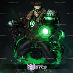 Green Lantern Hal Jordan with Jacket 3D Print Files