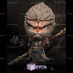 Black Myth Wukong Chibi 3D Print Files