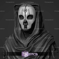 Darth Nihulus Portrait Bust 3D Print Files