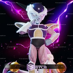 Frieza First Form Thunder 3D Print Files