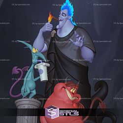 Hades Disney Diorama 3D Print Files