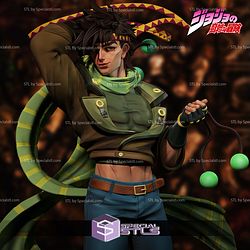 Joseph Joestar JOJOs Bizarre Adventure 3D Print Files