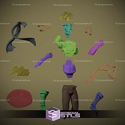 Joseph Joestar JOJOs Bizarre Adventure 3D Print Files