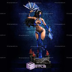 Kitana and Mask 3D Print Files