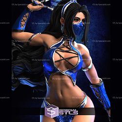 Kitana and Mask 3D Print Files