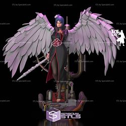 Konan Wings Naruto 3D Print Files