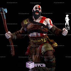 Kratos on Demon 1-6 Scale 3D Print Files