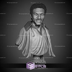 Lando Calrissian Portrait Bust 3D Print Files