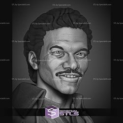 Lando Calrissian Portrait Bust 3D Print Files