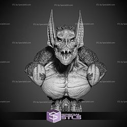 Man Bat Portrait Bust 3D Print Files