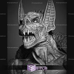 Man Bat Portrait Bust 3D Print Files